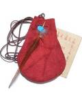 3" Medicine Dream bag Red