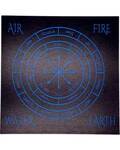 8"x8" Blue Zodiac pendulum board