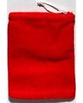 Red Cotton Bag 3" x 4"