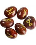 Red Jasper Rune Set