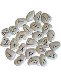 White Resin Rune Set