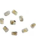 White Rainbow Moonstone Rune Set