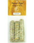 Blue Sage Smudge Stick 3pk 4"