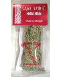 Sage & Cedar Smudge Stick 5"