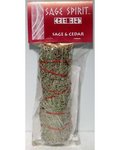 Sage & Cedar Smudge Stick 7"