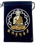 (set of 10) 5"x 7" Buddha Black velveteen bag