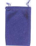 Bag Velveteen Pouch 5 X 7 Blue