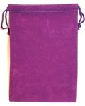 Bag Velveteen Pouch 5 X 7 Purple