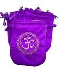 (set of 10) 6"x 8" Purple velveteen bag