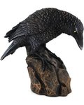 Raven Down 5 1/2" Statue