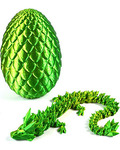Green Dragon Egg (3D printed)