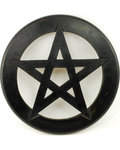 Pentagram Wall Hanging/Altar Tile 9"