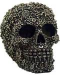 4 1/2" Steampunk Skull