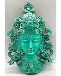 8" Tara Mask turquoise