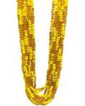 (set of 12) Oshun santeria necklace