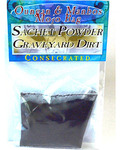 .5oz Graveyard Dirt sachet powder consecrated