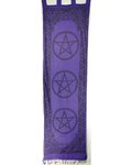 Three Pentagrams Curtain Pair 18"x72"