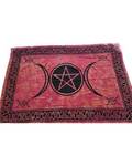 72" x 108" Triple Goddess Tapestry Red & Black