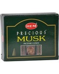 Musk Hem Cone Incense 10pk