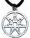 1" 7 pointed Star amulet