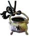 Cauldron & Star w/black cat Cauldron & Star w/black cat