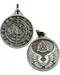 Saint Michael silver color Saint Michael silver color
