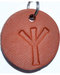 1 1/4" Algiz diffuser amulet