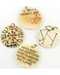 (set of 23) Tibetan Bone Charm various