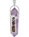 Amethyst Pendant with 7 Tourmaline Amethyst Pendant with 7 Tourmaline