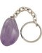 Amethyst keychain