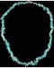 Aquamarine Chip Clasped Necklace