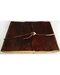 Ancient Earth Scrolls Leather Blank Book