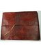 red scroll Leather Sketch Book
