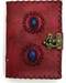 2 Lapis Stones leather blank book w/ latch 2 Lapis Stones leather blank book w/ latch