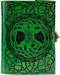 Tree of Life leather Green w/ latch