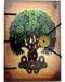 Brigid Ashwood Tree of Life journal 4 1/2" x 6 1/2" handmade parchment