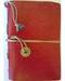Red I Ching Bamboo journal