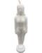 6 3/4" White Woman candle