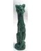 6"-7" Green Cat candle