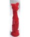 6"-7" Red Cat candle