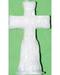 4 1/2" Crucifix White candle 4 1/2" Crucifix White candle