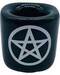 Pentagram Black ceramic holder