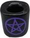 Pentagram Black ceramic holder