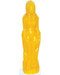 Yellow Female candle 7"