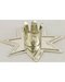 Silver-toned Fairy Star Chime Candle Holder
