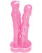 7" Pink Face to Face Lover candle