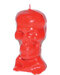 5 1/2" Red Skull candle 5 1/2" Red Skull candle