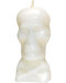 5 1/2" White Skull candle 5 1/2" White Skull candle