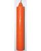 9" Orange pillar candle 9" Orange pillar candle