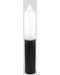 White/Black Pillar Candle 9"